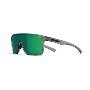 Tifosi Optics Sanctum Crystal Smoke Green Mirror Polarized Sunglasses