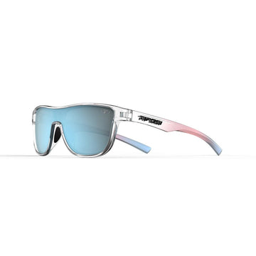 Tifosi Optics Sizzle Avant Clear Smoke Bright Blue Mirror Sunglasses