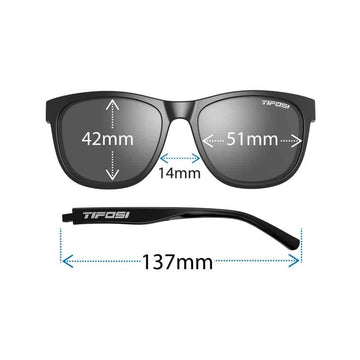 Tifosi Optics Swank Crystal Brown / Onyx Brown Gradient Sunglasses