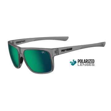 Tifosi Optics Swick Satin Vapor Emerald Mirror Polarized Sunglasses