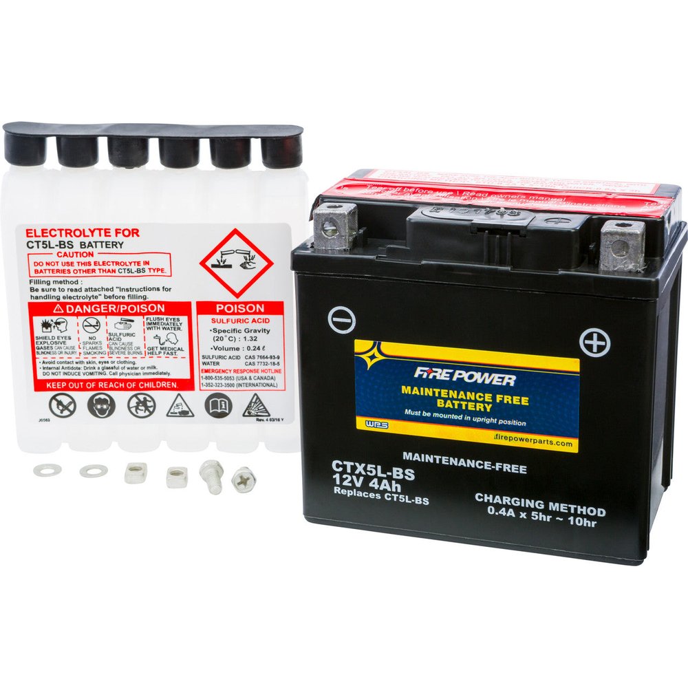 Firepower Maintenance Free Batter Ctx5L-Bs