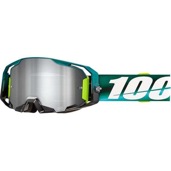 100Percent Armatic Goggle Polarity Mirror Silver Lens