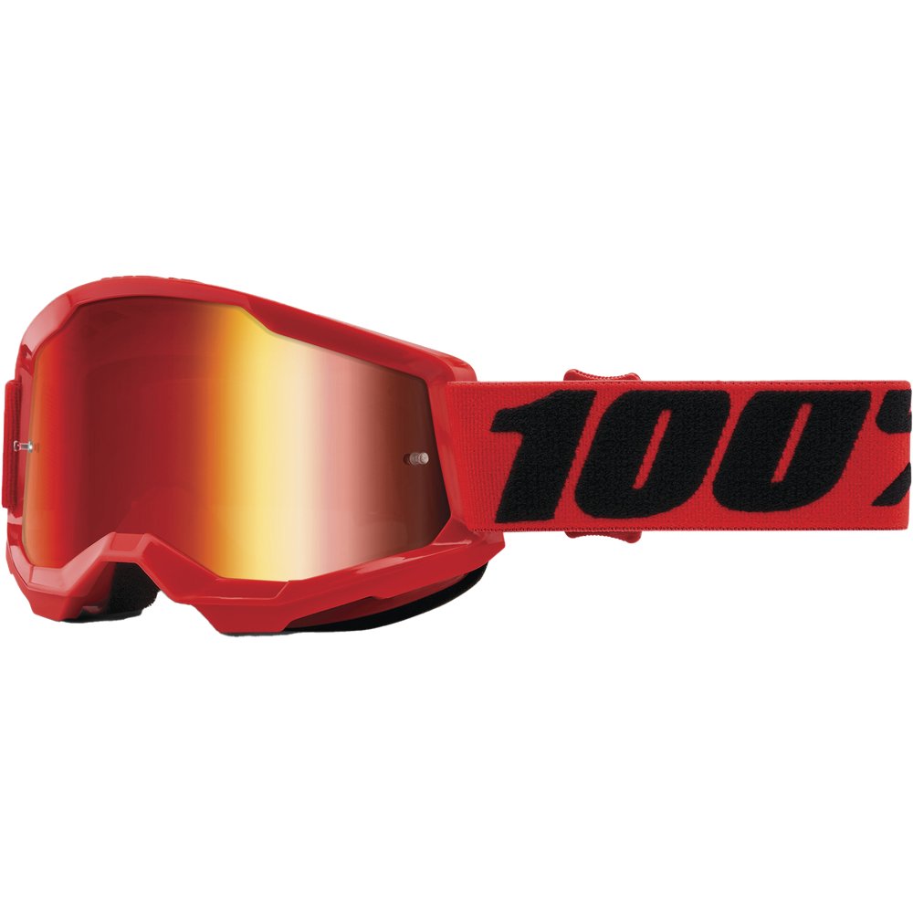 Strata 2 Junior Goggle Red Mirror Red Lens