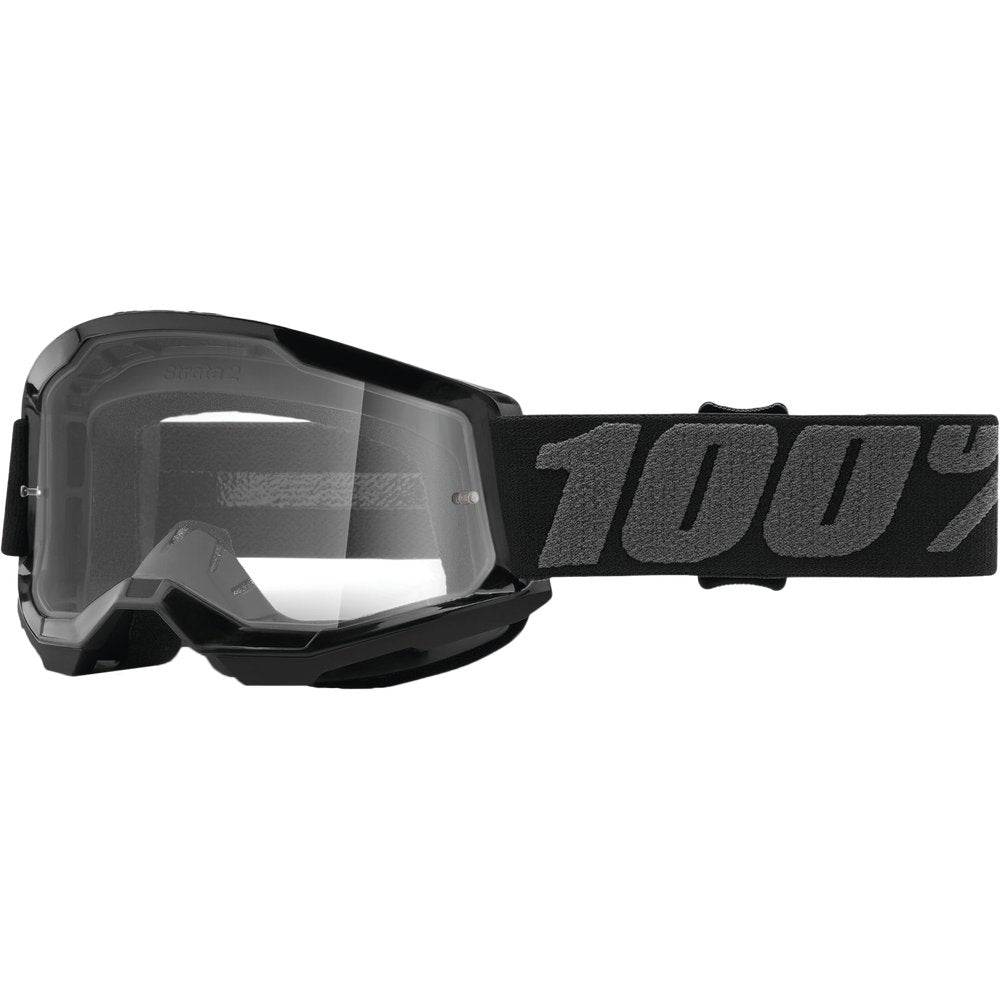 Strata 2 Junior Goggle Black Clear Lens