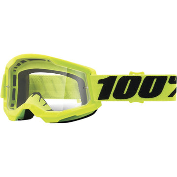 Strata 2 Goggle Fluo Yellow Clear Lens