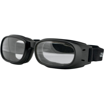 BOBSTER Piston Goggle - Matte Black - Clear Lens BPIS01C