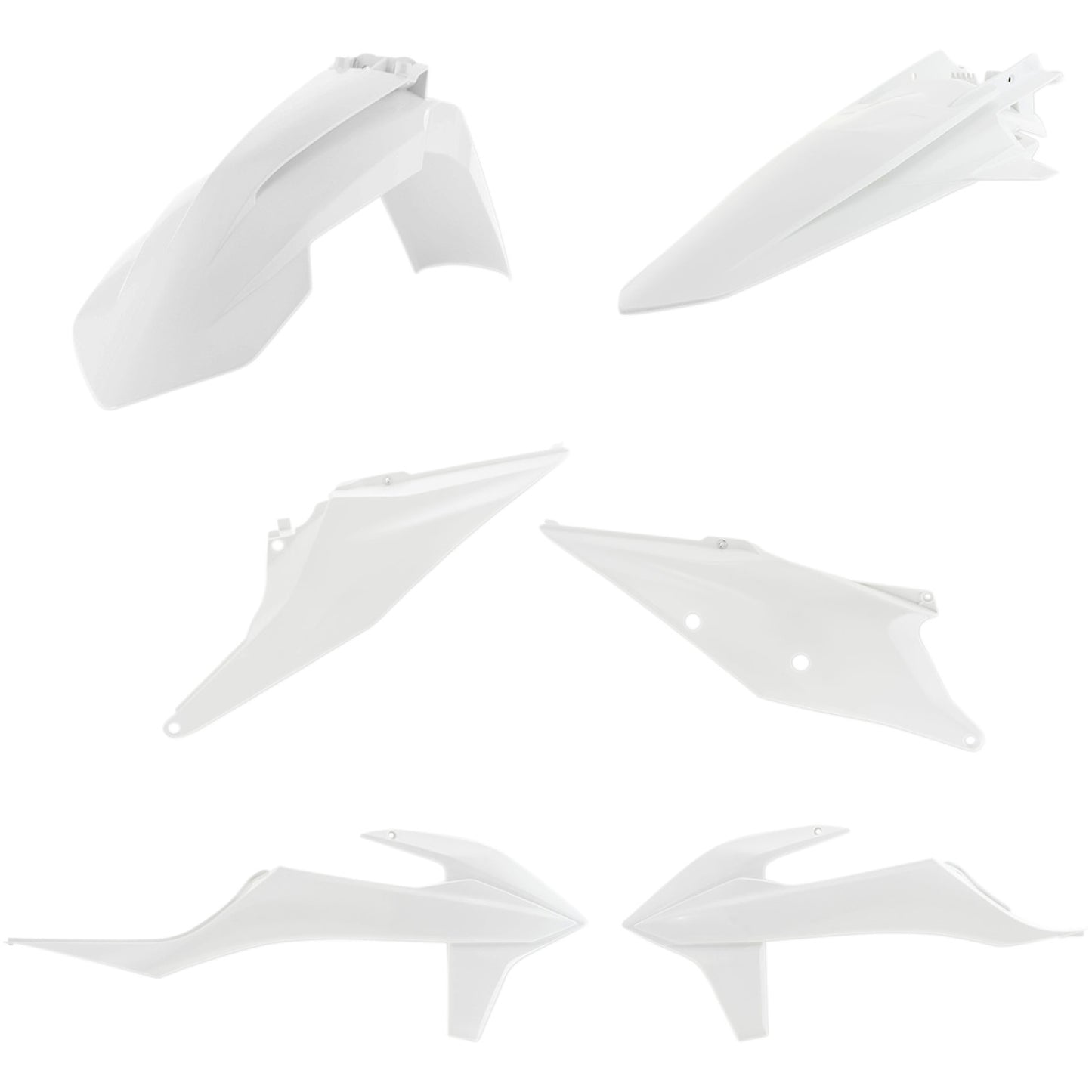 Acerbis Standard Replacement Body Kit - White 2726500002