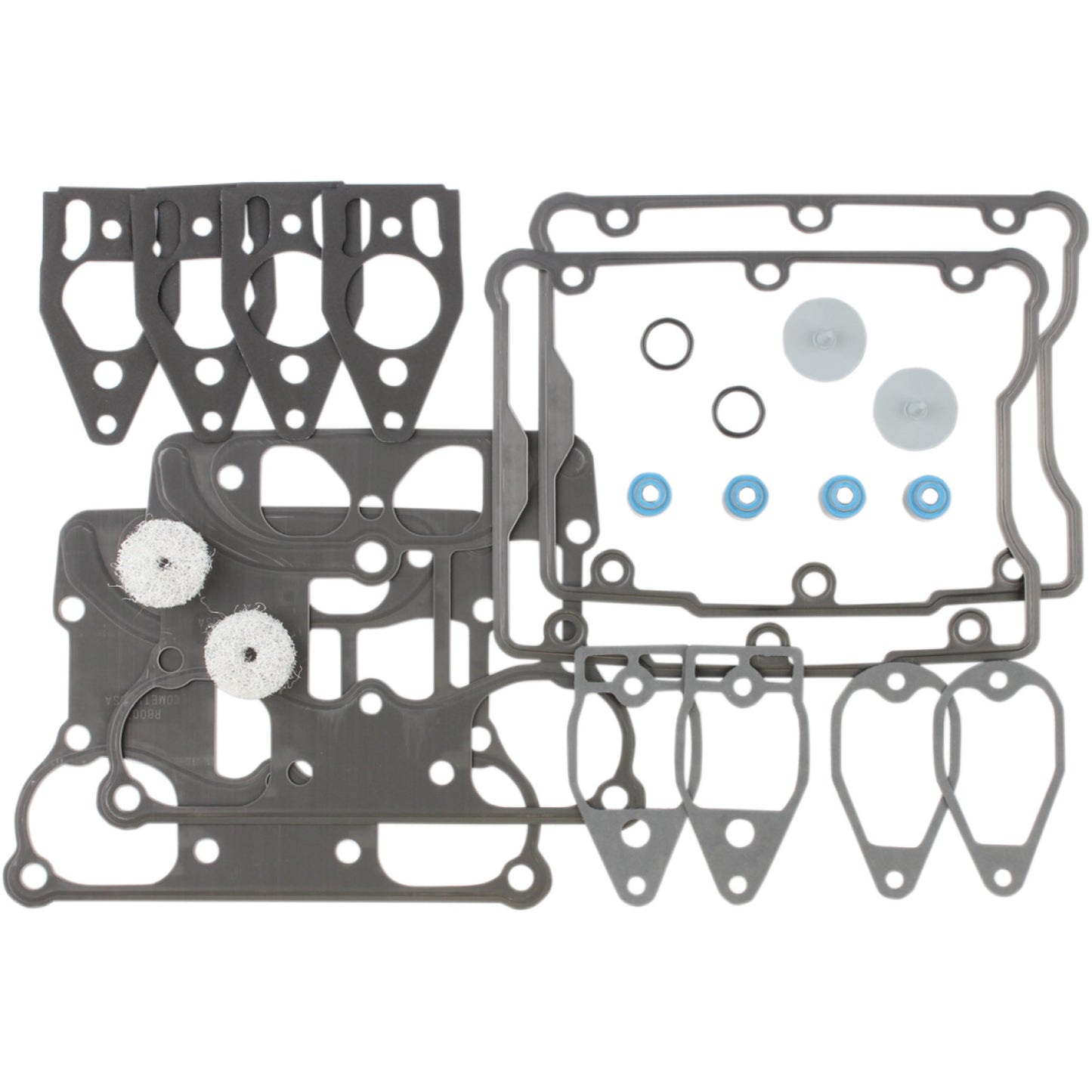 COMETIC Rocker Box Gasket Kit with seals 0.530" OD Value guides - Screamin' Eagle C9167