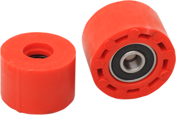 UFO Chain Rollers - Red - Honda HO04653-070