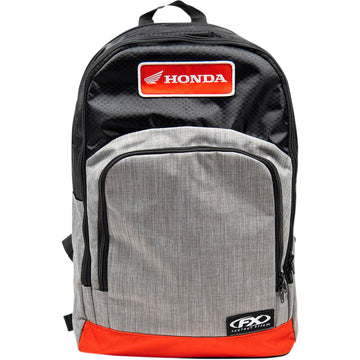 FACTORY EFFEX Honda Standard Backpack - Black/Gray/Red 23-89310