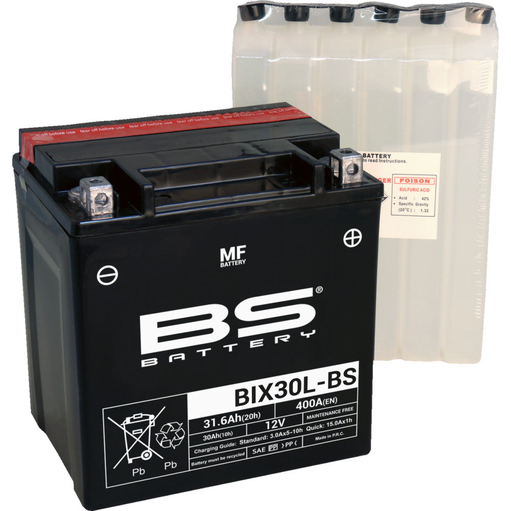 BS Battery Battery - BIX30L-BS (YIX) 300753