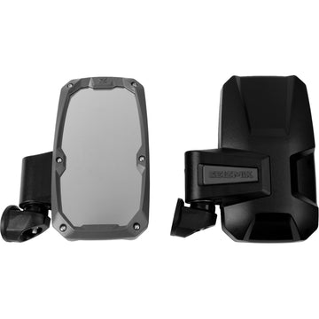 SEIZMIK Mirrors - Embark - Side View - Rectangle - Black - 1.75"/2" ROPS - Pair 56-18114