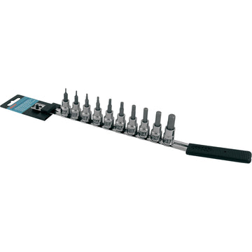 CRUZTOOLS Socket Bit Set - Hex - Inch IN38HBS