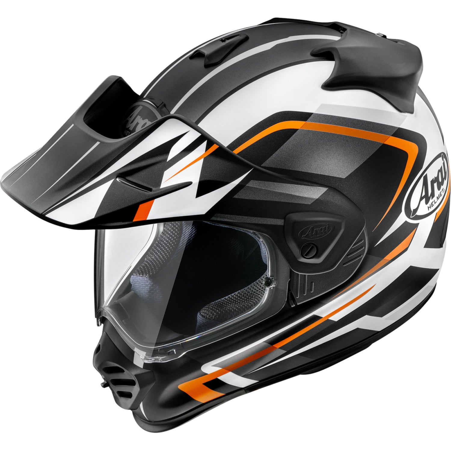 ARAI HELMETS XD-5 Helmet - Discovery - Orange Frost - Large 0140-0335 by Arai Helmets Dual S PO Rt Helmets