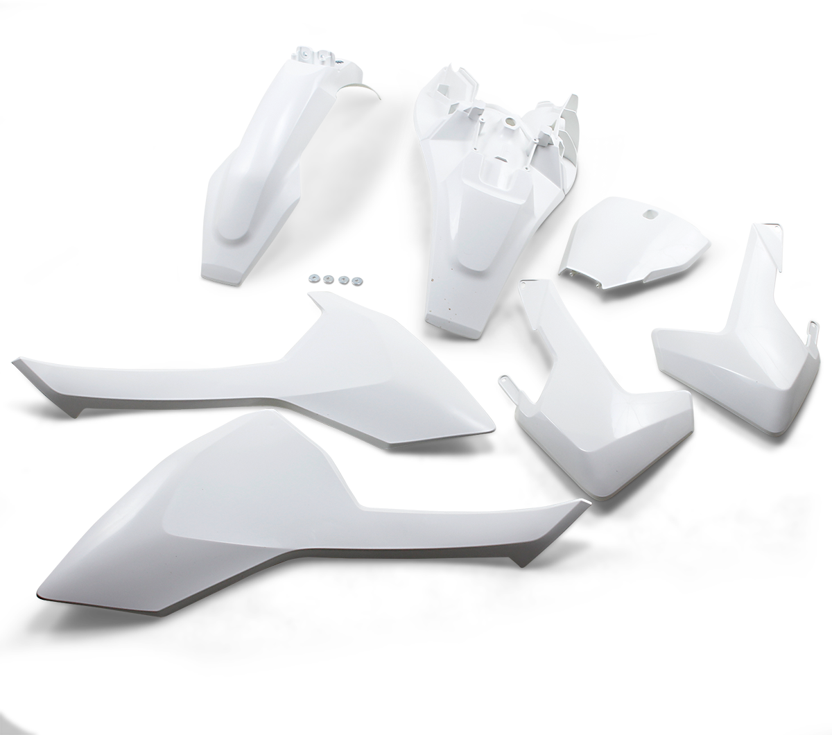 UFO Body Kit - '18-'22 OEM White - Husqvarna - TC HUKIT620-999