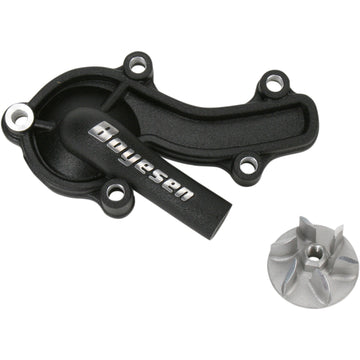 BOYESEN Impeller/Waterpump Cover - Black - Honda WPK-09B
