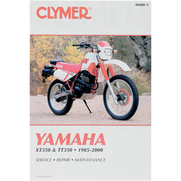 CLYMER Manual - Yamaha - XT350 / TT350 CM4803