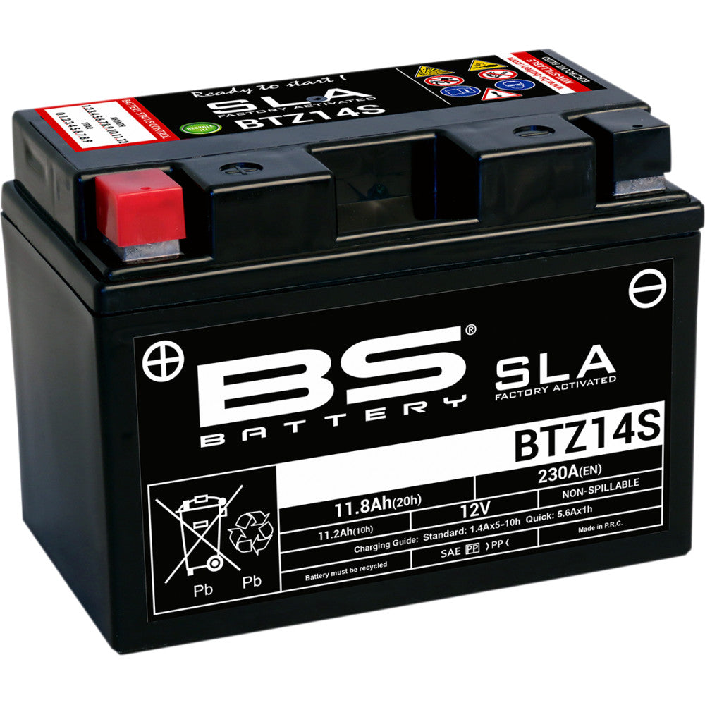 BS Battery Battery - BTZ14S (YTZ) 300638-1