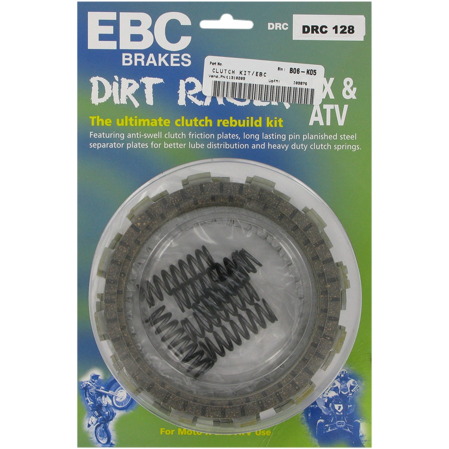 EBC Clutch Kit DRC128 | Clutch Plates & Springs