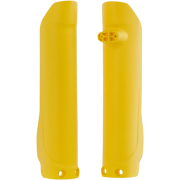 Acerbis Lower Fork Covers for Inverted Forks - Yellow 2470680005