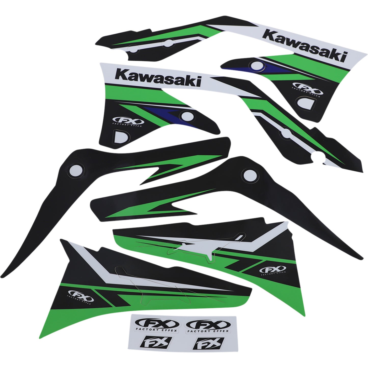 FACTORY EFFEX EVO 18 Graphic Kit - Kawasaki - KX 450 F 24-01132
