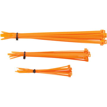 Moose Racing Cable Ties - Orange - 30-Pack 303-4682