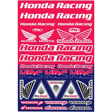 FACTORY EFFEX Decal Kit - Honda Racing 22-68332
