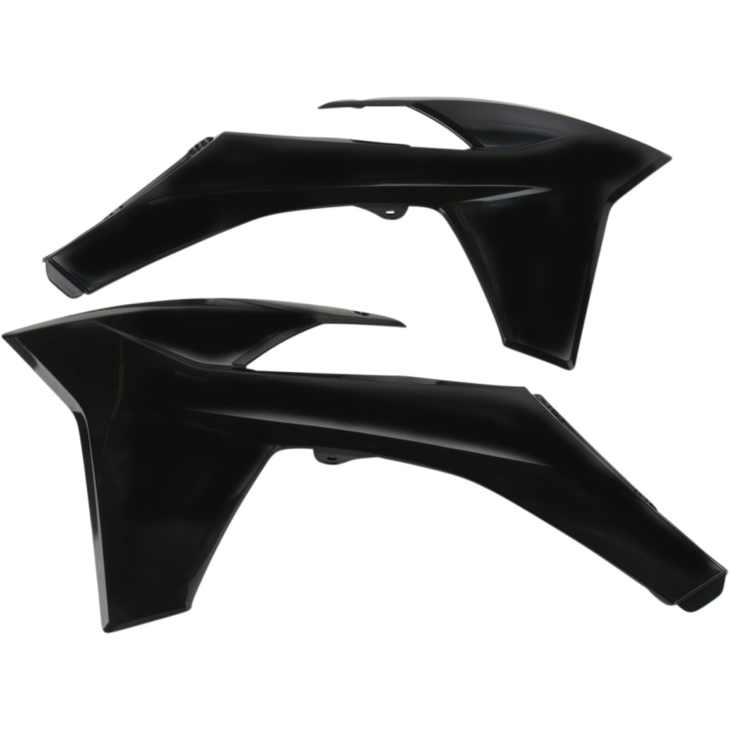 Acerbis Radiator Shrouds - Black 2205440001