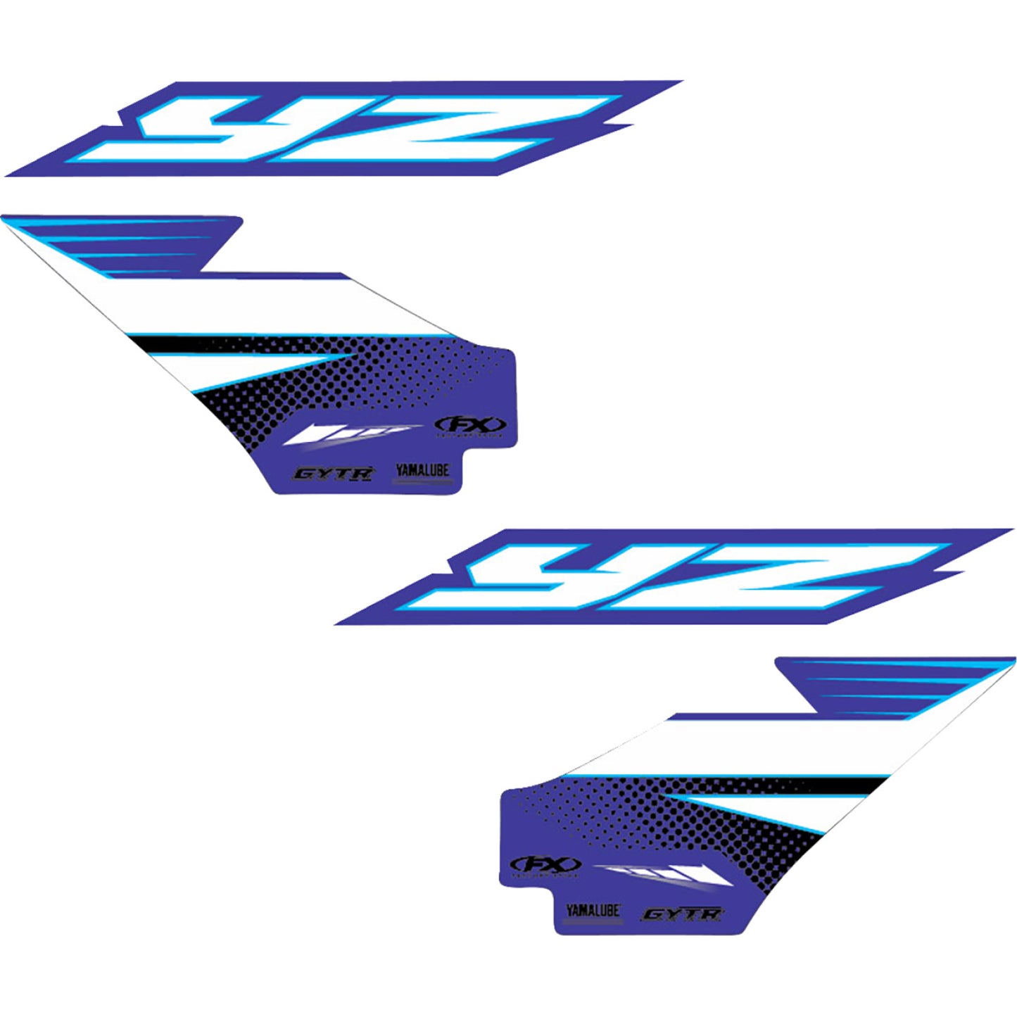 FACTORY EFFEX Graphic Kit - Tank/Shroud - '25 OEM - Yamaha - YZ 125/250 28-05220