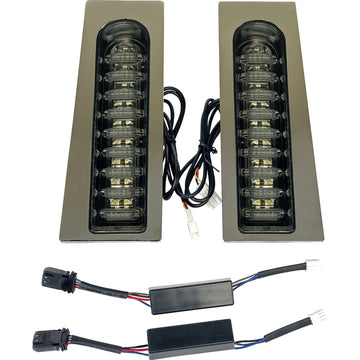 Custom Dynamics ProBEAM? Auxiliary Fillerz? - Run/Brake/Turn - Smoke Lens - Chrome PB-FILL-23-SC