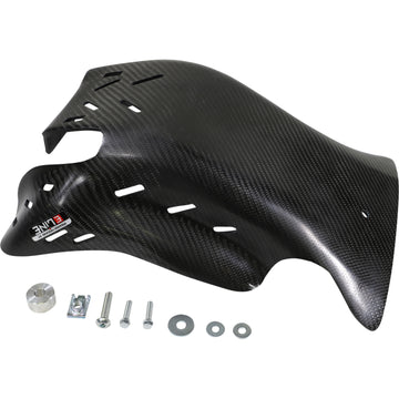 Moose Racing Carbon Fiber Skid Plate - Sherco SSP25020
