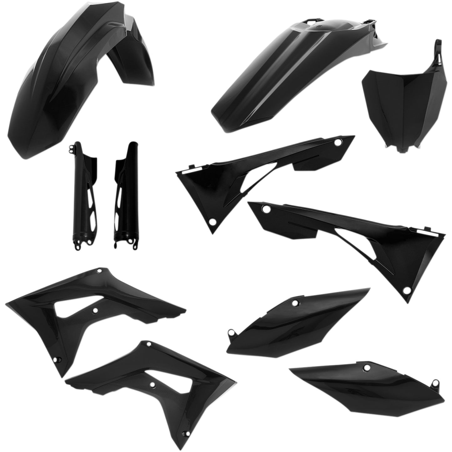 Acerbis Full Replacement Body Kit - Black 2736250001