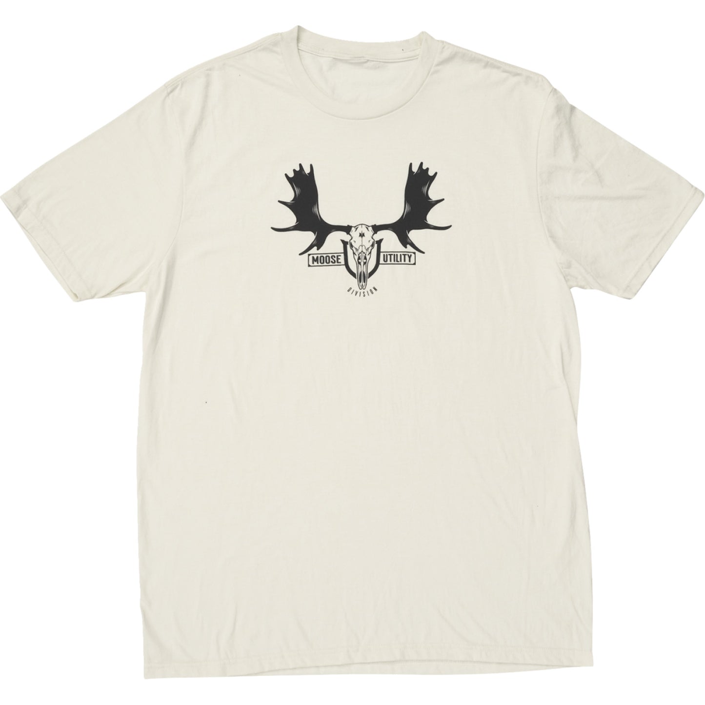 Moose Offroad MUD Euro T-Shirt - Natural/Black - Small 3030-24391 | T Shirts Mens