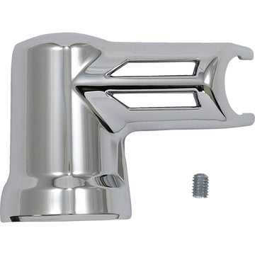 CIRO Fuel Line Fitting Cover - Chrome - M8 Touring/Trike 73025