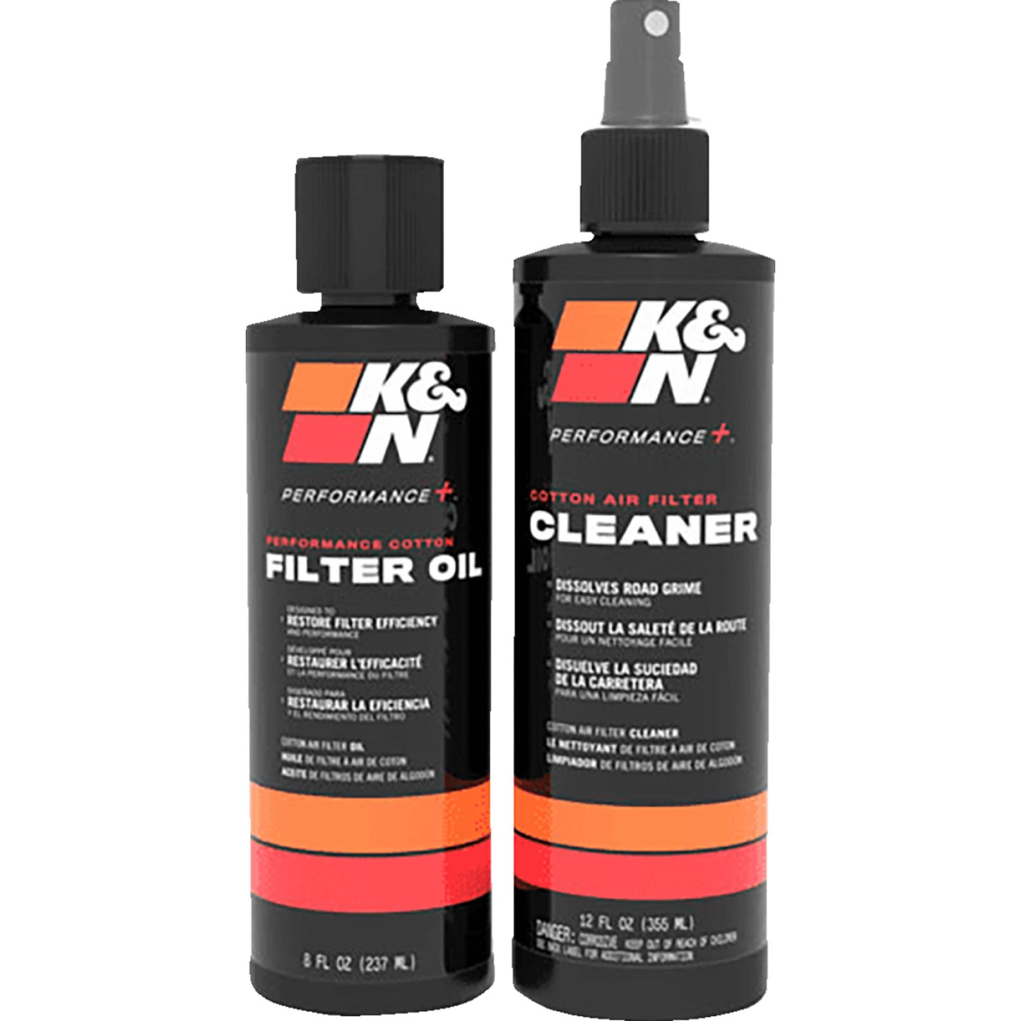 K & N Black Air Filter Care Kit 99-5050BK