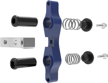 Tamer Double Button X Wing Blue