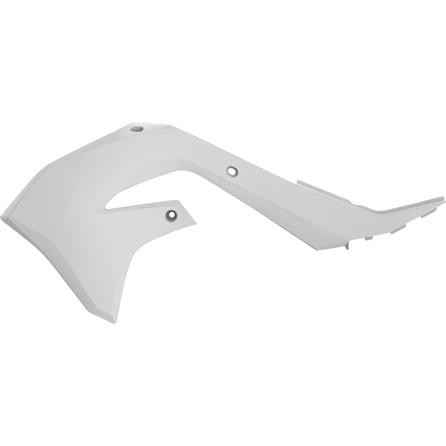 POLISPORT Radiator Cover - White - KX 450F 8423400002 by Polisport