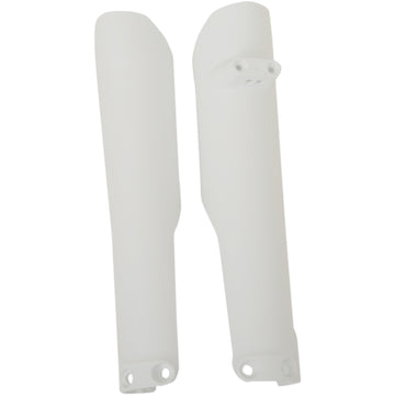 Acerbis Lower Fork Covers for Inverted Forks - White 2470680002