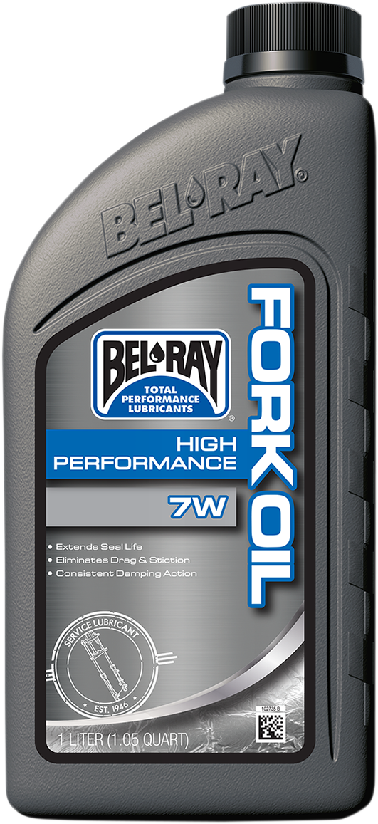 Bel-Ray High-Performance Fork Oil - 7wt - 1L 99310-B1LW