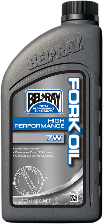 Bel-Ray High-Performance Fork Oil - 7wt - 1L 99310-B1LW