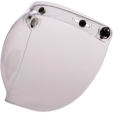 Z1R Flip-Up Bubble Shield - 3-Snap - Clear 0130-0749