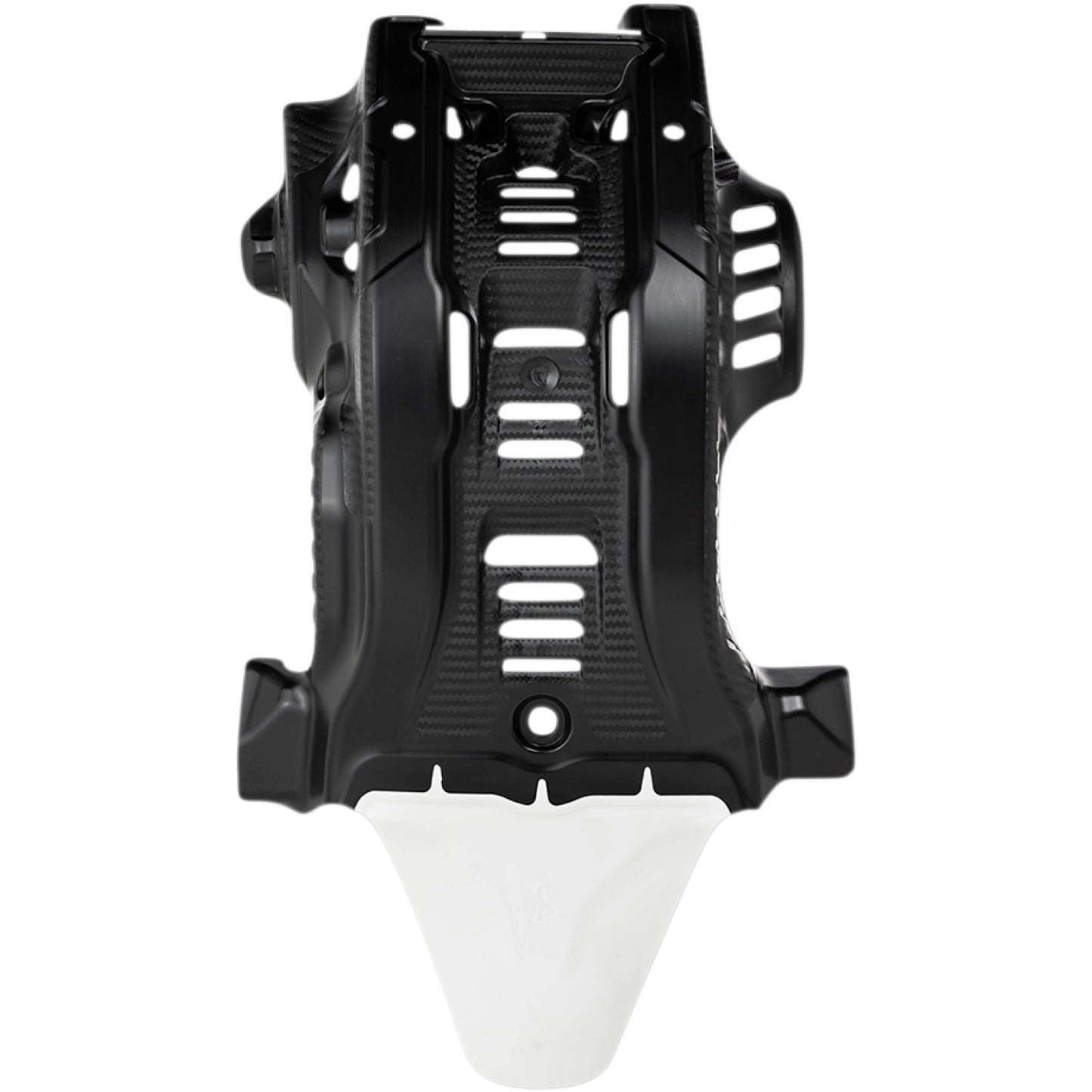 Acerbis Skid Plate - Large - Black/White - Husqvarna 2791651007