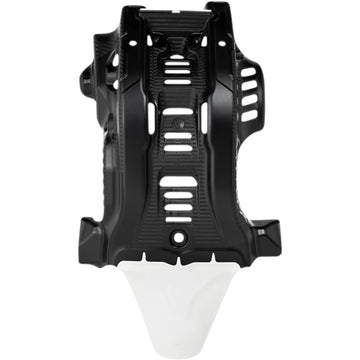 Acerbis Skid Plate - Large - Black/White - Husqvarna 2791651007