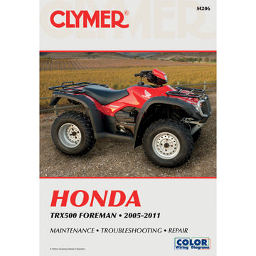 CLYMER Manual - Honda - TRX500 Foreman '05-'11 CM206