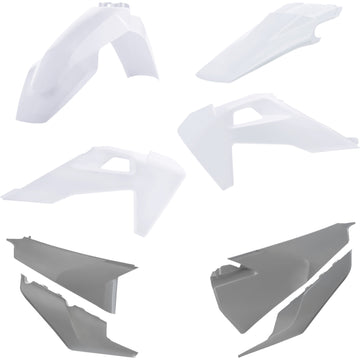 Acerbis Standard Replacement Body Kit - OEM '23 White/Gray 2791557705
