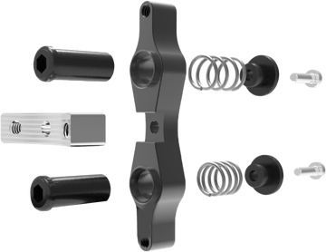 Tamer Double Button X Wing Black