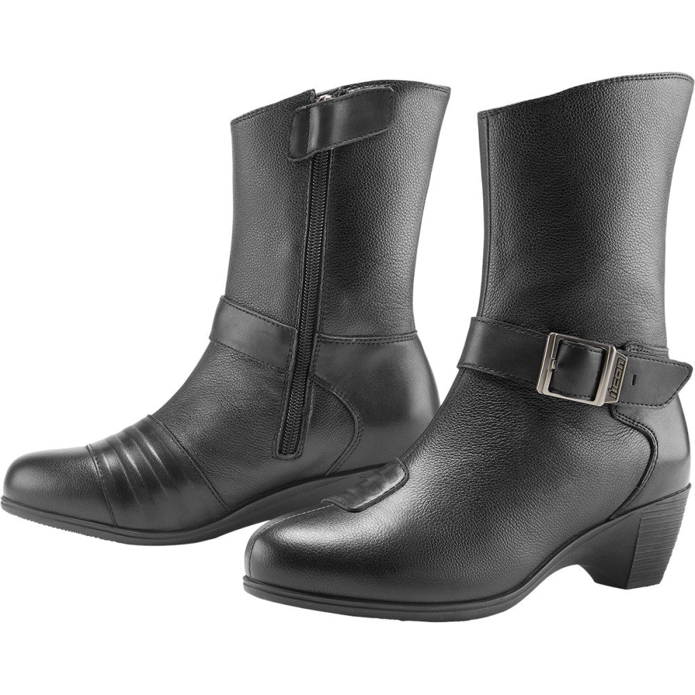 ICON Women's Tuscadero* Boots - Black - US 5.5 3403-1186