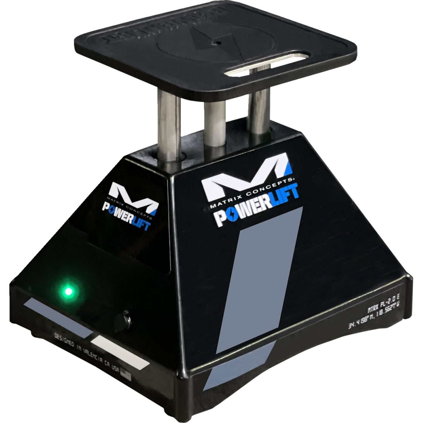 MATRIX CONCEPTS,LLC E 2.0 Powerlift Stand - Gray MPL-101