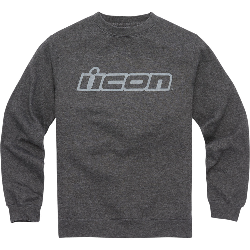 ICON ICON Slant* Crewneck Sweatshirt - Charcoal - Small 3050-5836