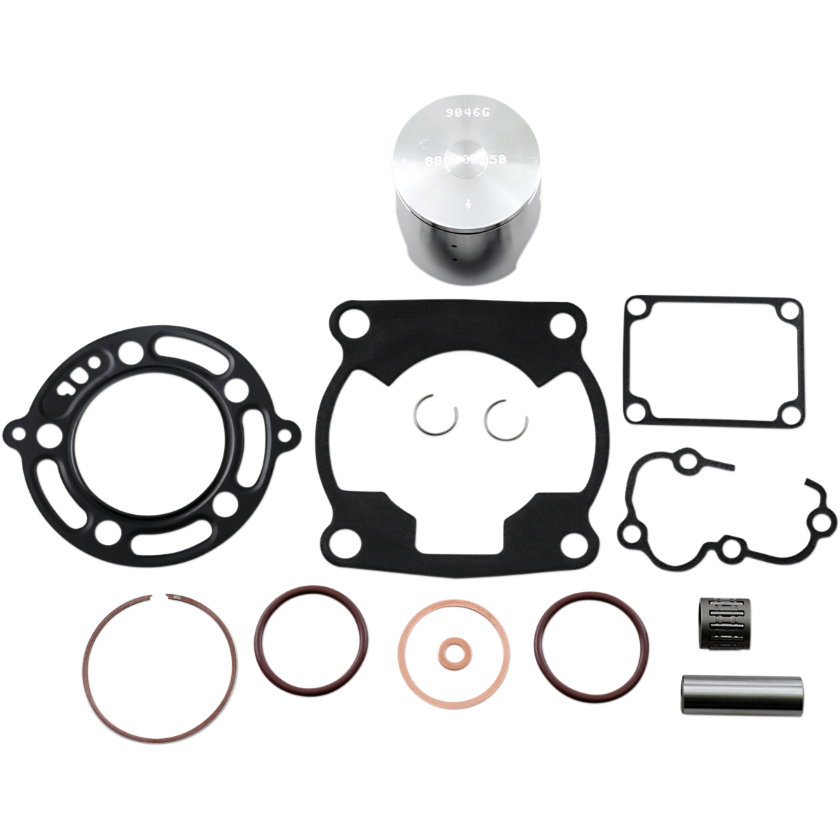 Wiseco Piston Kit with Gasket - 52.50 mm - Kawasaki KX100 PK1908